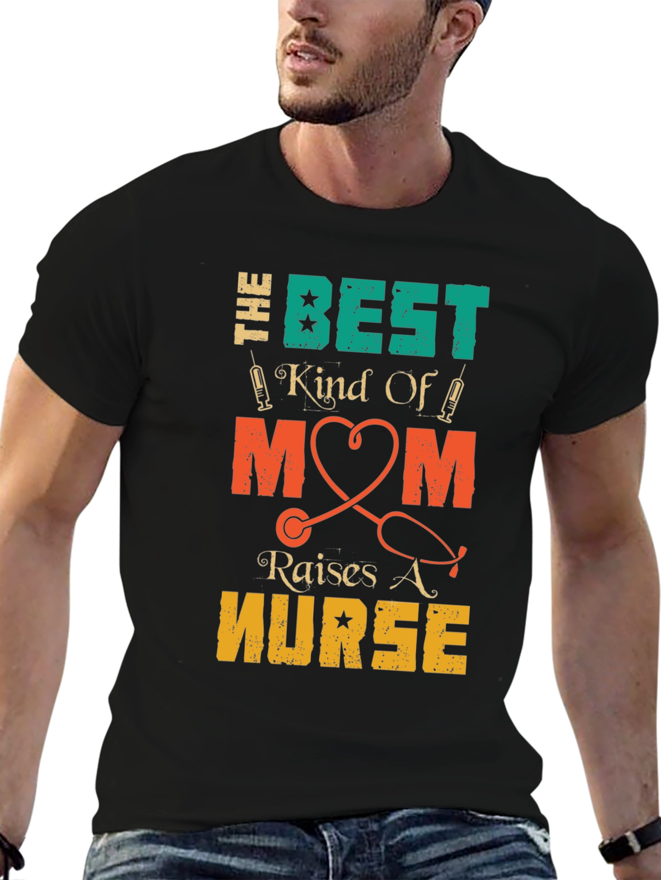 Best Kind of Mom Raises a Nurse T-Shirt