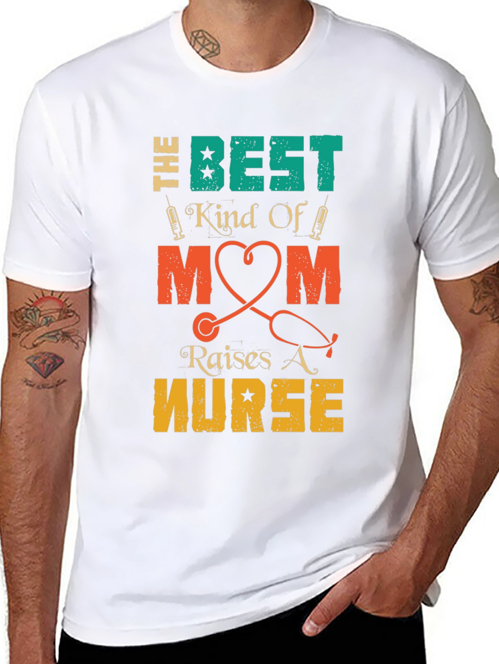 Best Kind of Mom Raises a Nurse T-Shirt