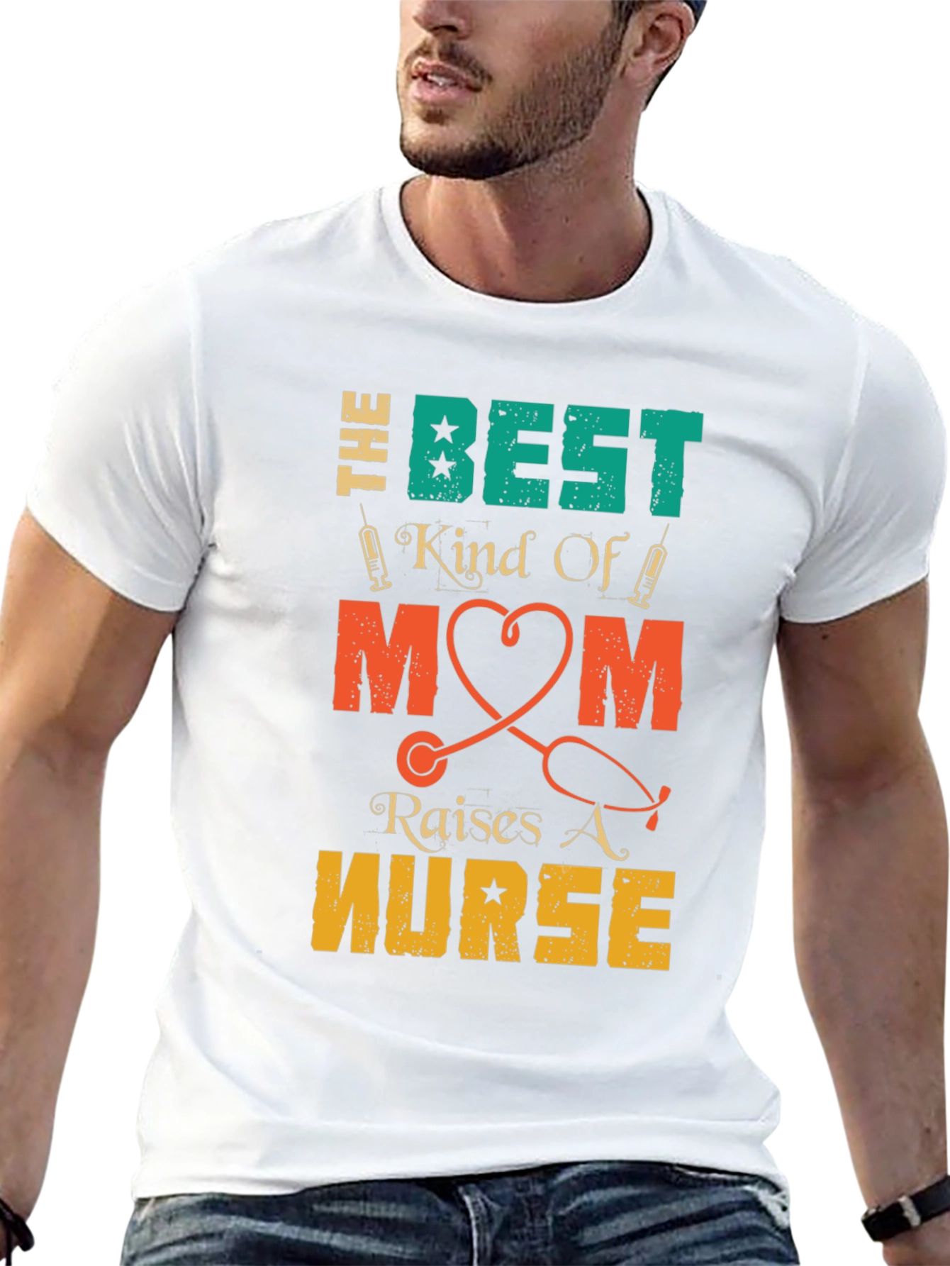 Best Kind of Mom Raises a Nurse T-Shirt