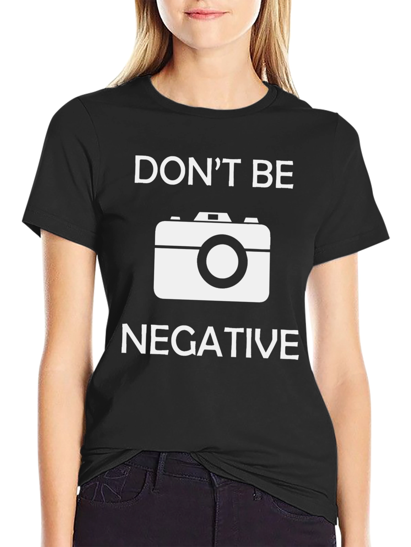 Dont Be Negative Graphic Tee