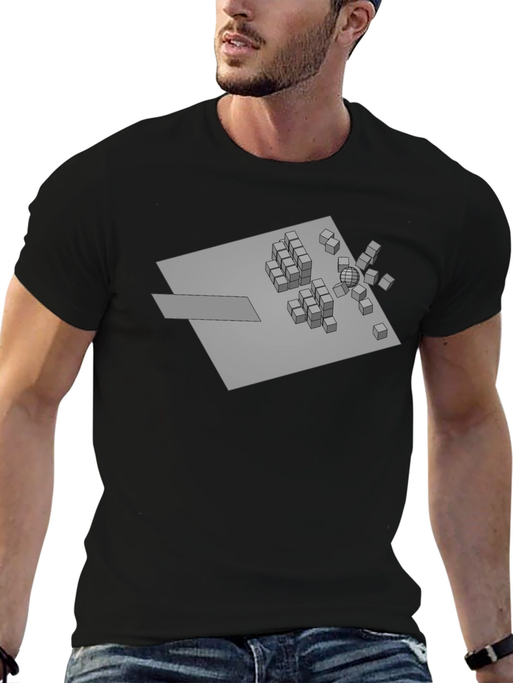 Abstract Cube T-Shirt