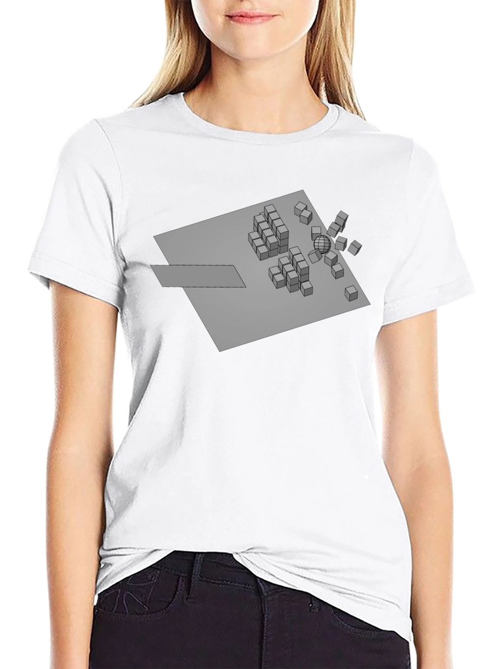 Abstract Cube T-Shirt