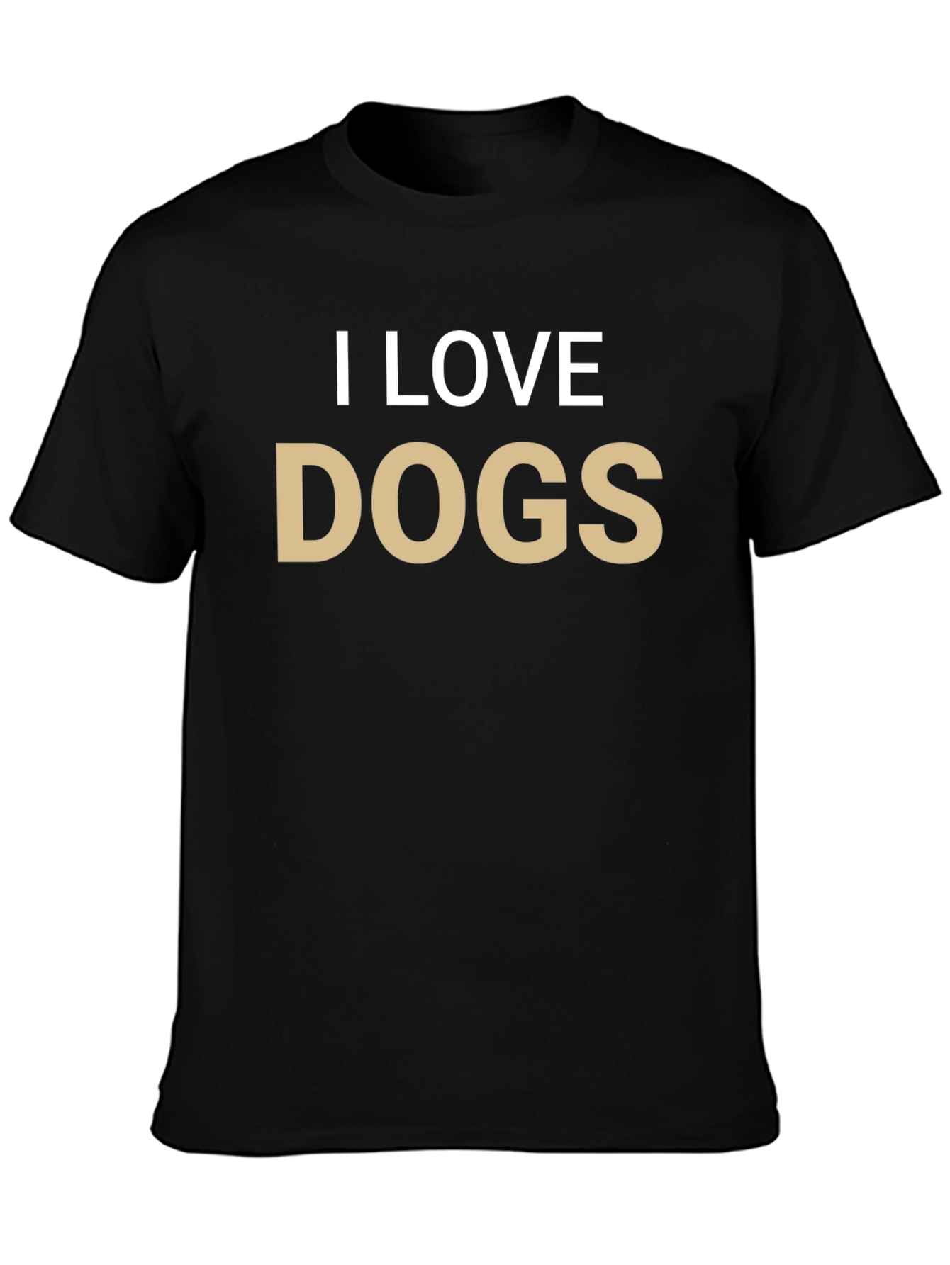 I Love Dogs T-Shirt - Classic Tee for Dog Lovers