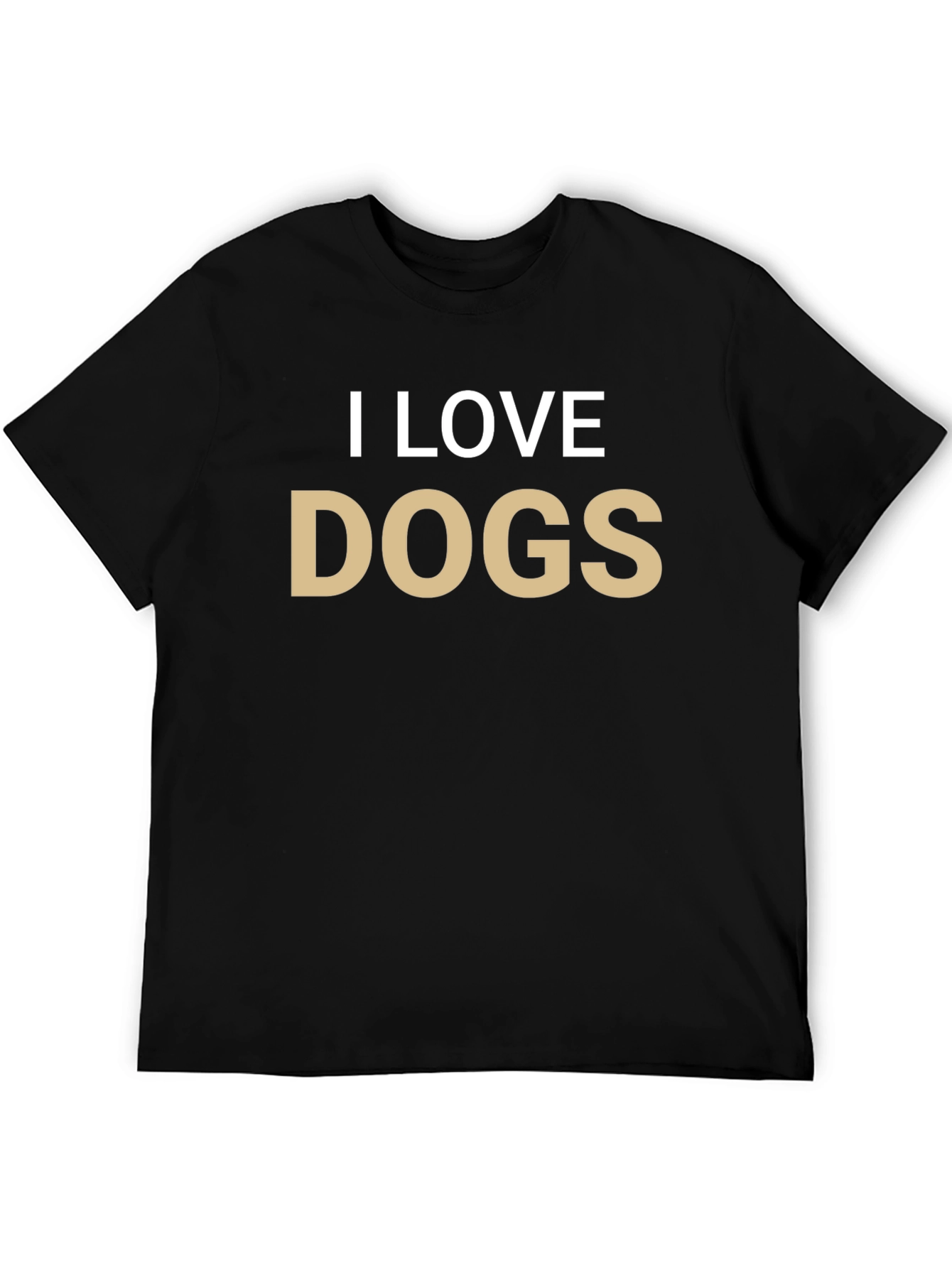I Love Dogs T-Shirt - Classic Tee for Dog Lovers