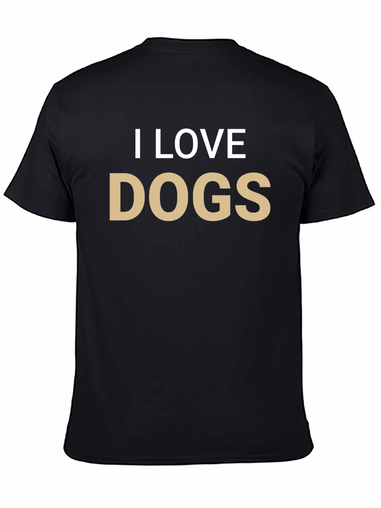 I Love Dogs T-Shirt - Classic Tee for Dog Lovers