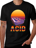 Synthwave Acid T-Shirt - Retro Style
