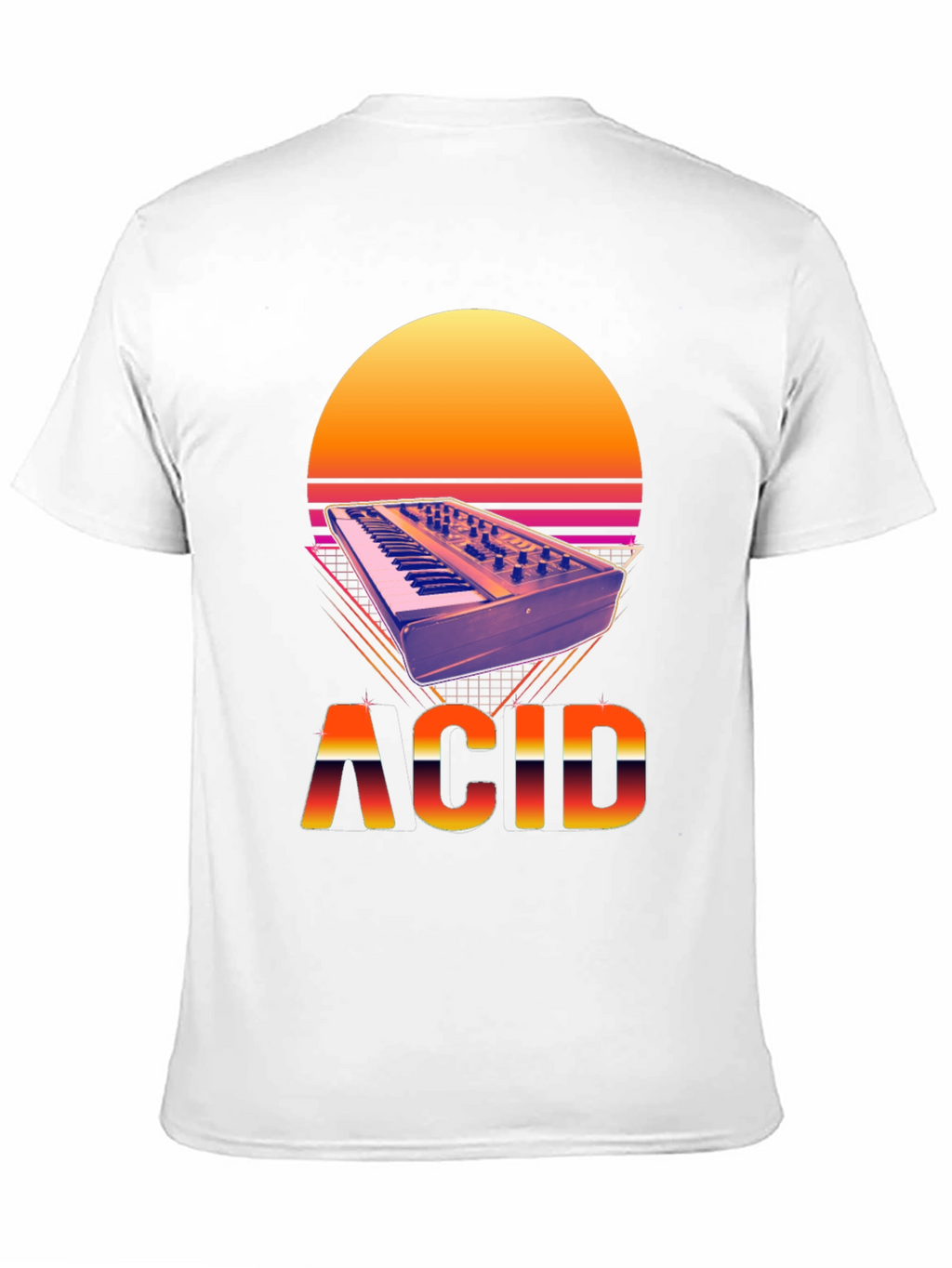 Synthwave Acid T-Shirt - Retro Style