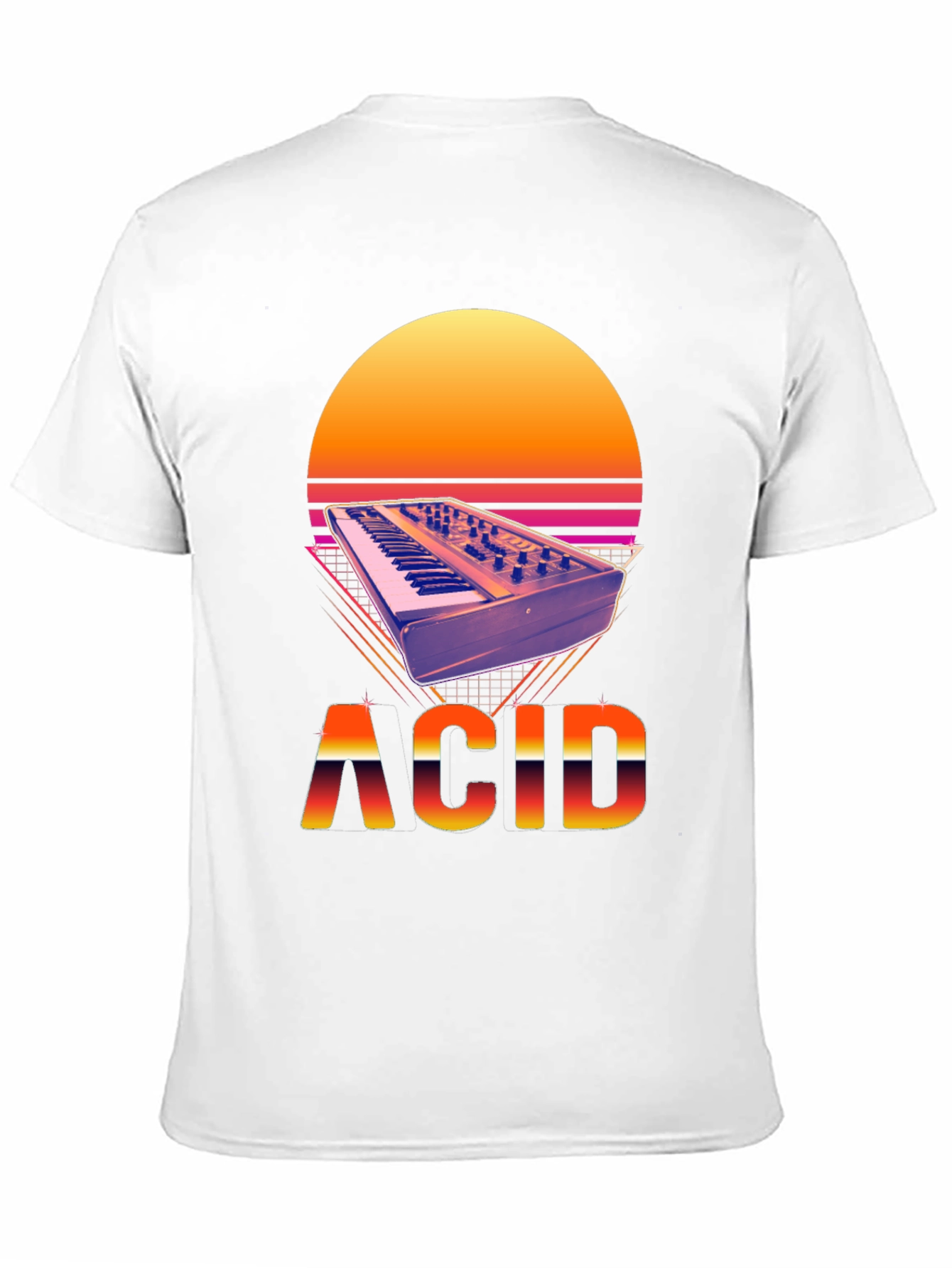 Synthwave Acid T-Shirt - Retro Style