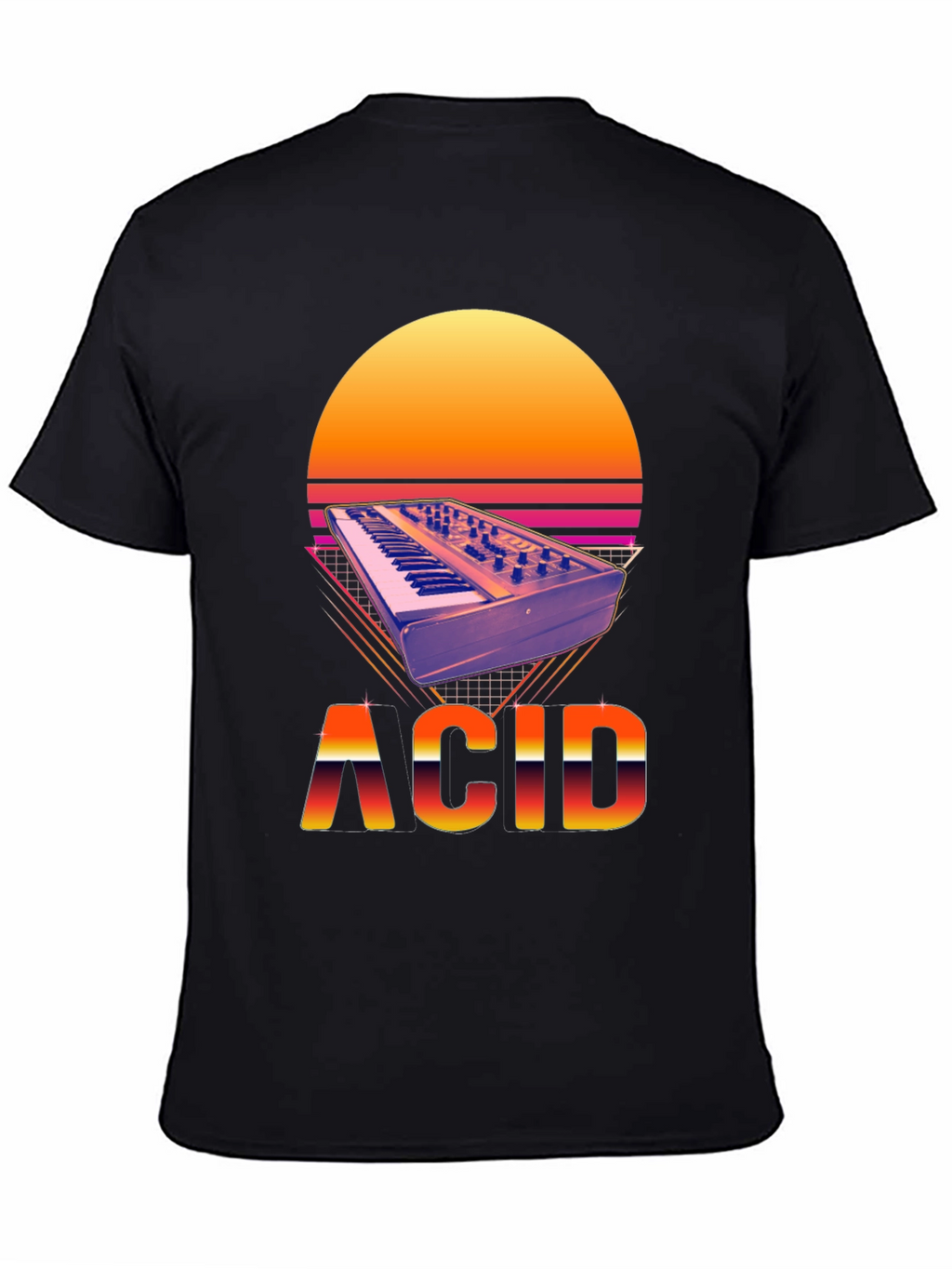Synthwave Acid T-Shirt - Retro Style