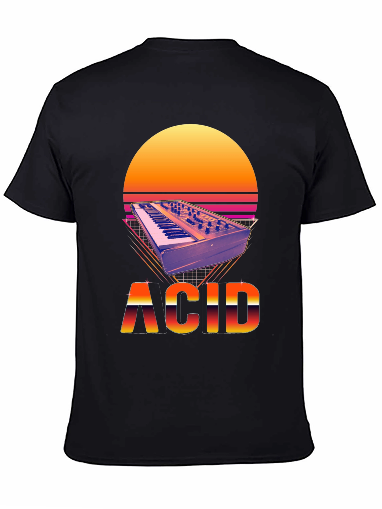 Synthwave Acid T-Shirt - Retro Style