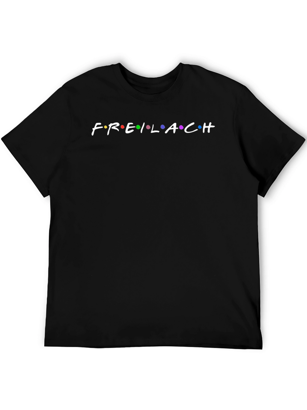 Frelach Friends Inspired Black T-Shirt