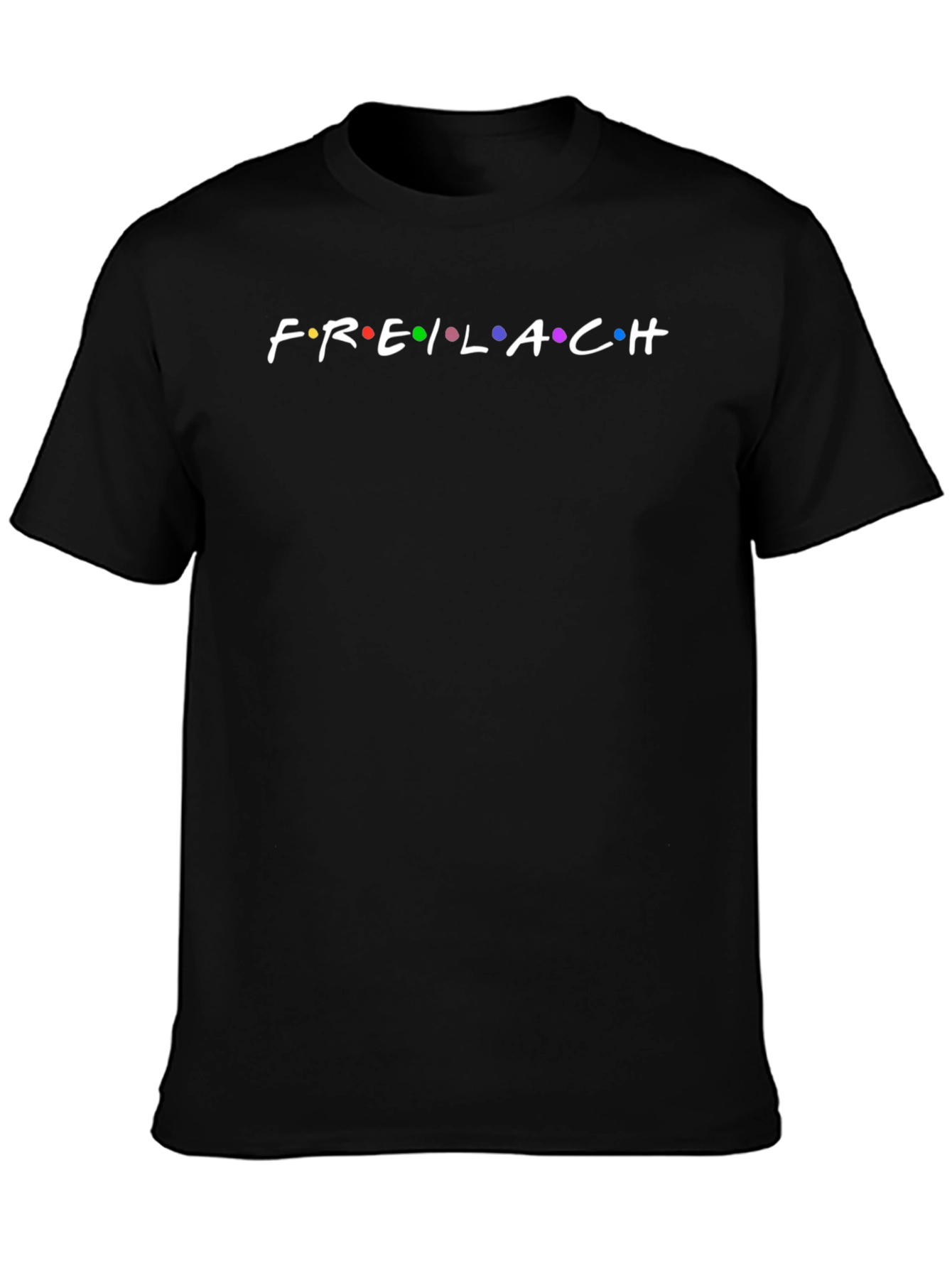 Frelach Friends Inspired Black T-Shirt