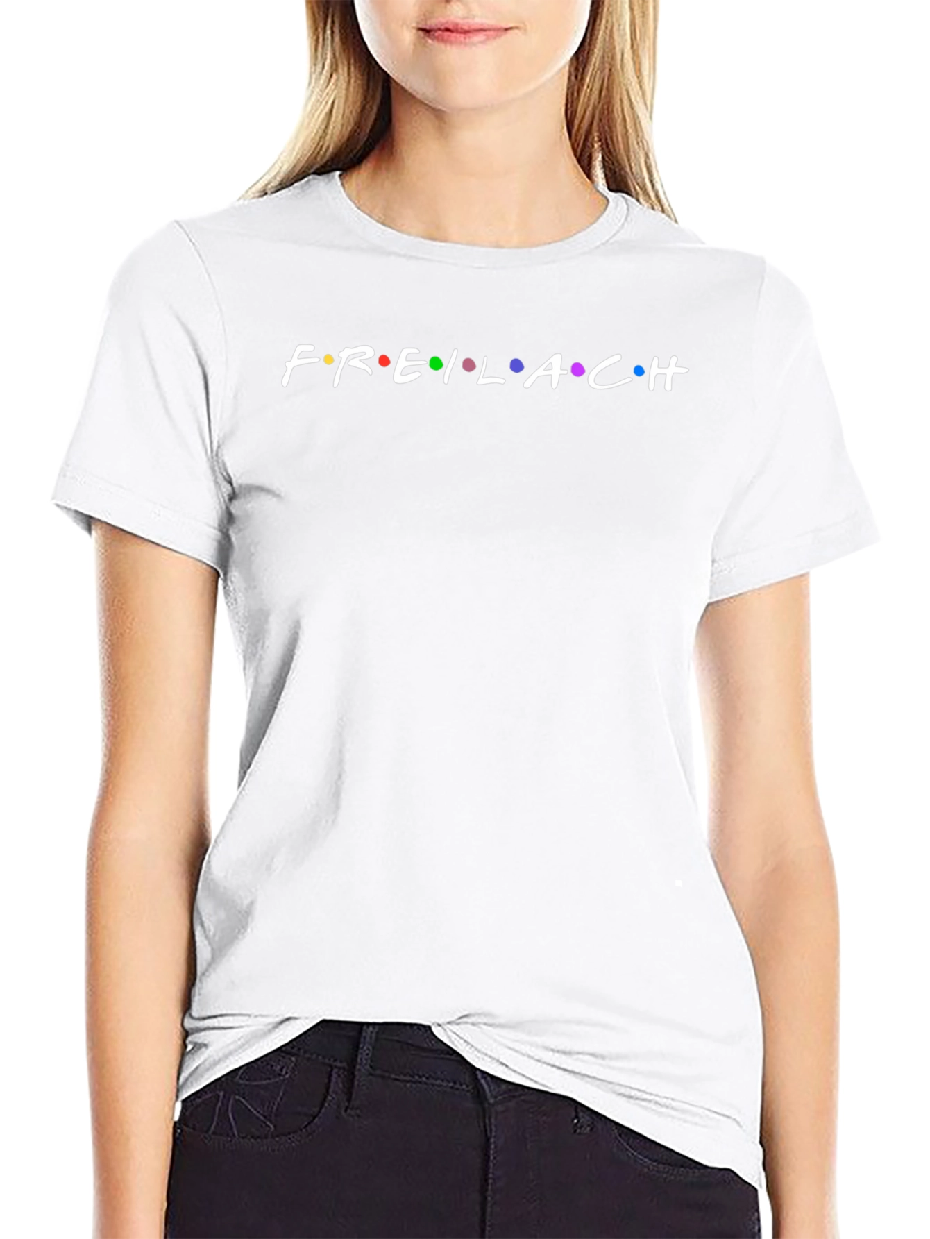 Frelach Friends Inspired Black T-Shirt