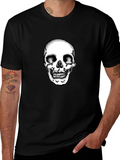 Skull Graphic Tee - Mens Short Sleeve Shirt