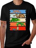 Reptile Lover T-Shirt: Lizards Snakes Graphic Tee