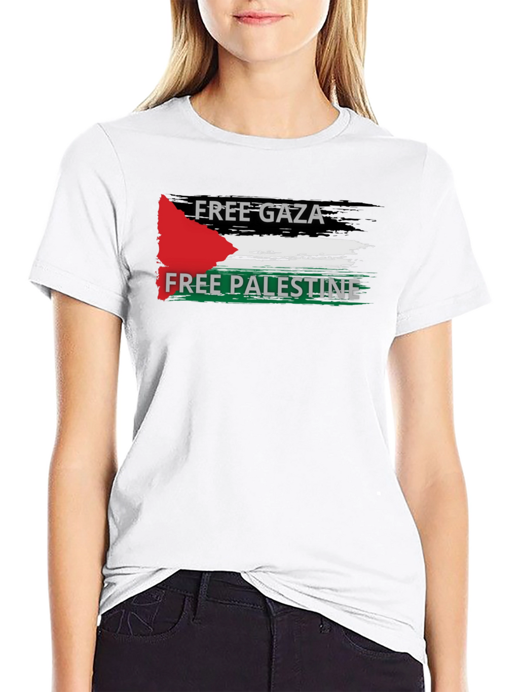 Free Gaza Palestine T-Shirt - Political Statement Tee