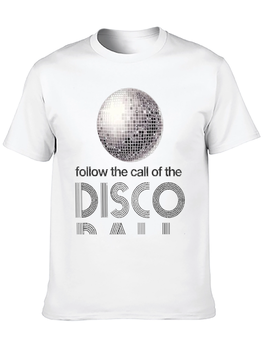 Disco Ball Graphic T-Shirt