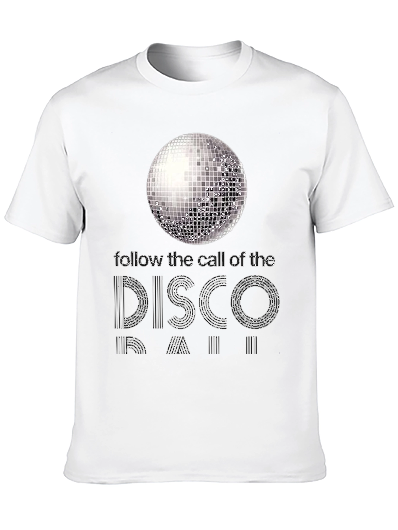 Disco Ball Graphic T-Shirt