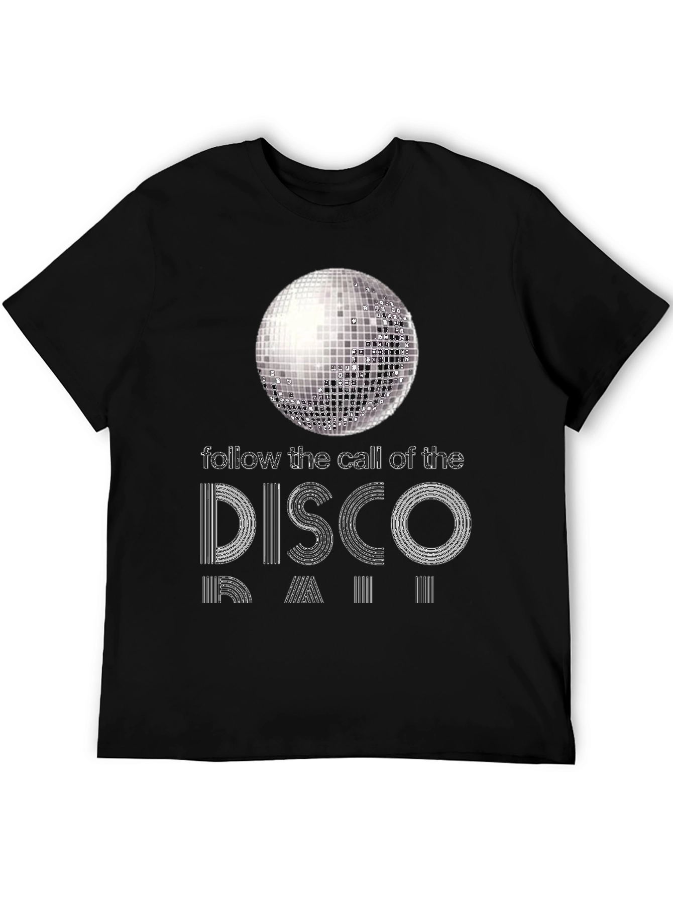 Disco Ball Graphic T-Shirt