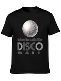 Disco Ball Graphic T-Shirt