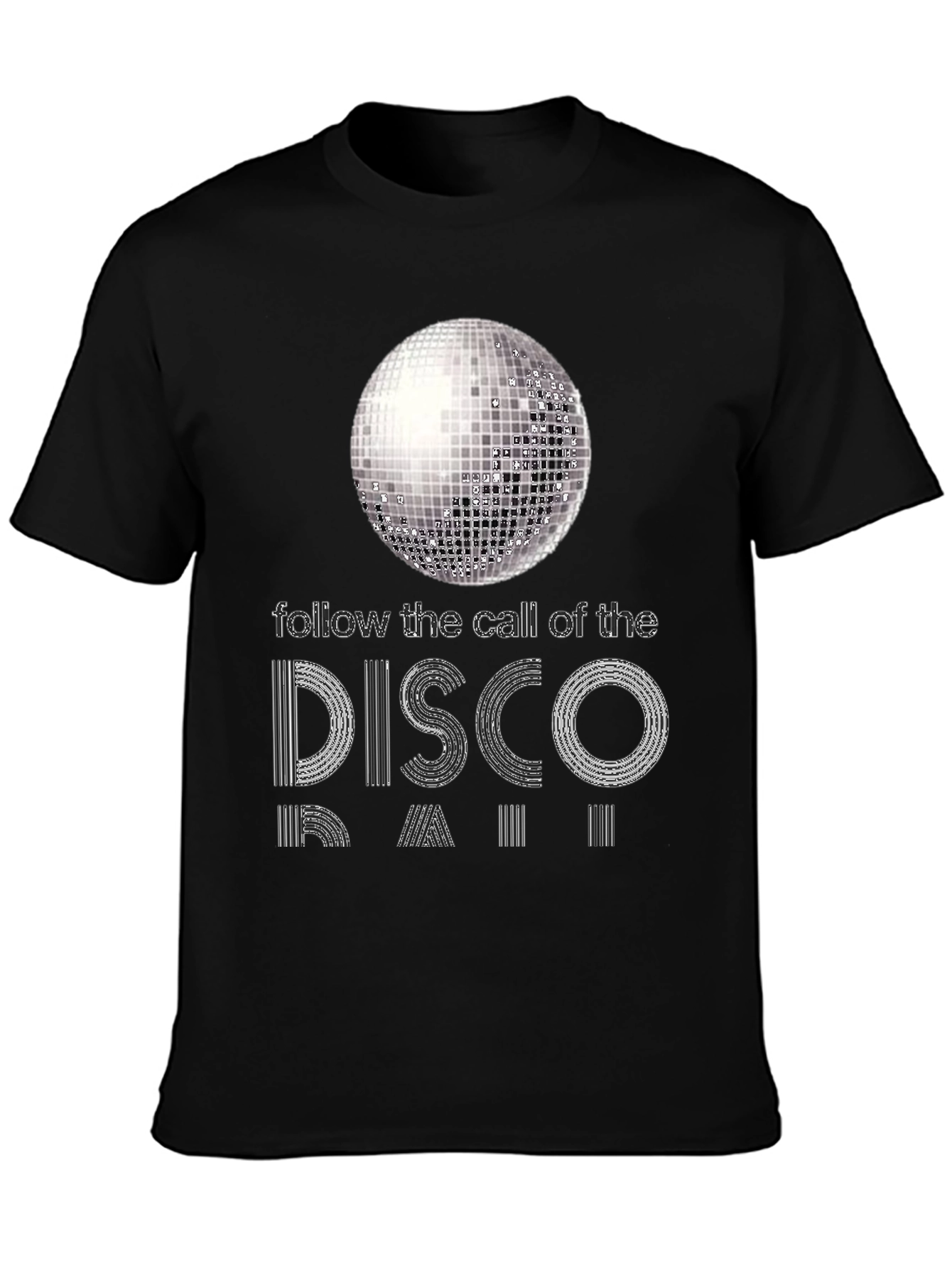 Disco Ball Graphic T-Shirt