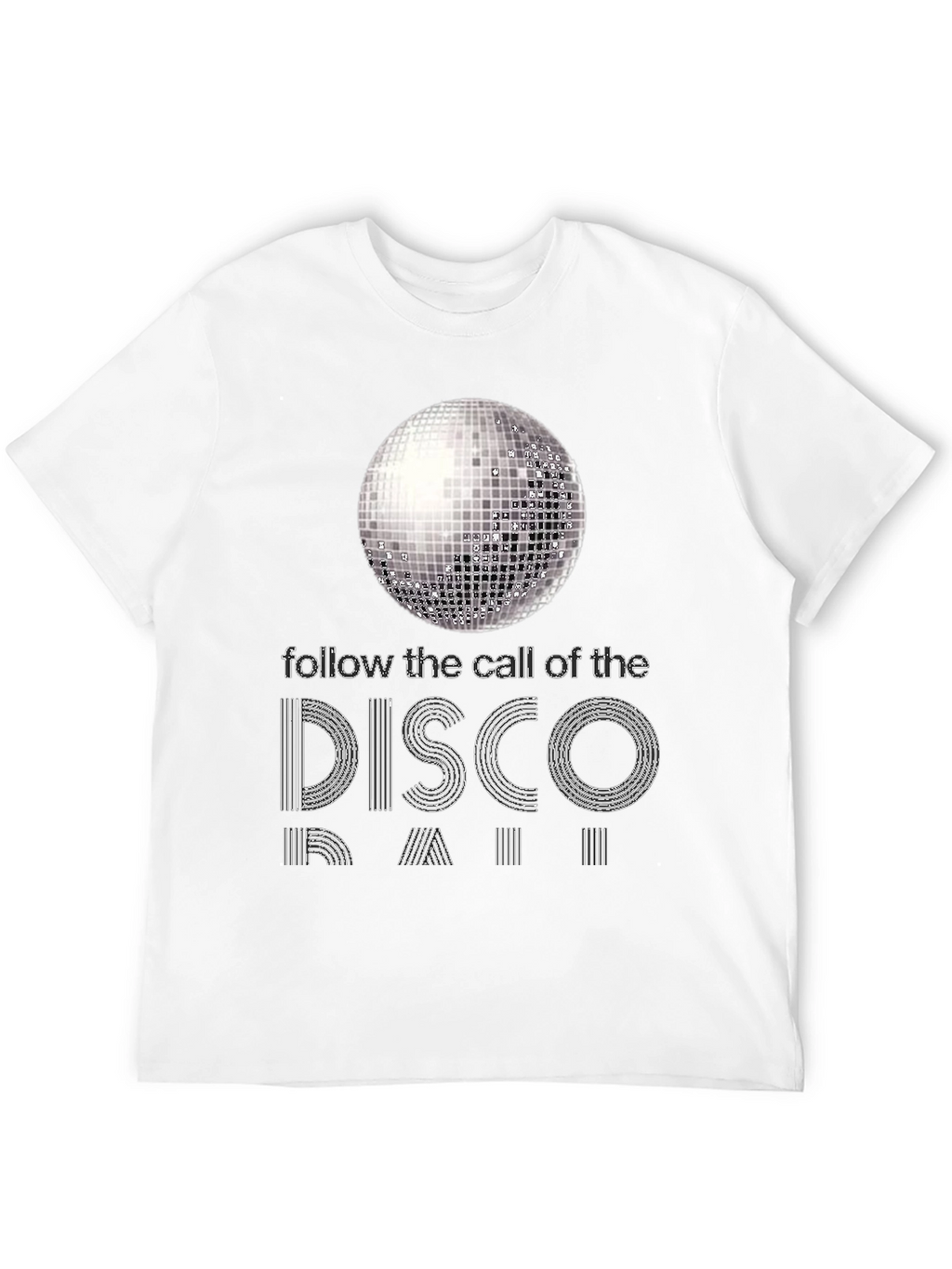 Disco Ball Graphic T-Shirt