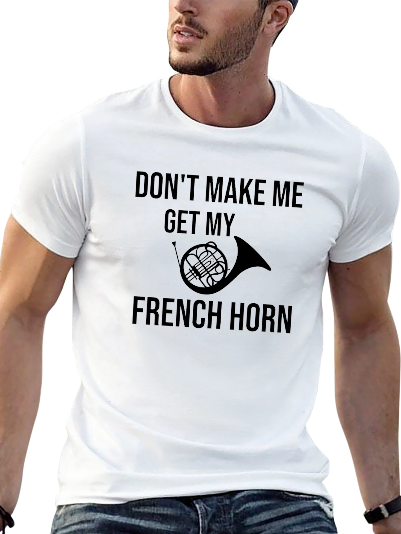 French Horn T-Shirt - Musician Humor Tee