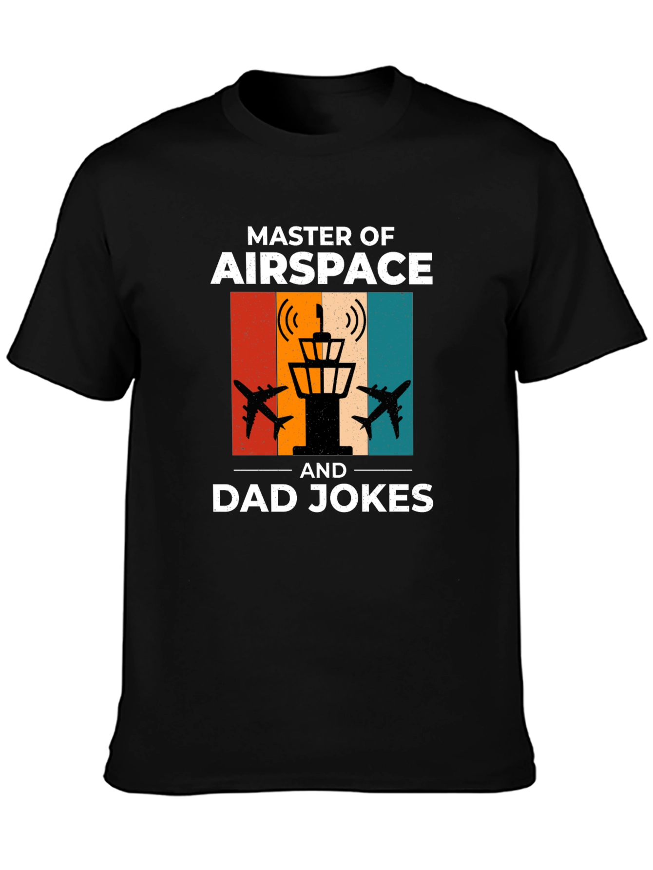 Master of Airspace Dad Jokes Funny T-Shirt
