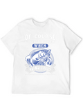 Funny Fishing T-Shirt: Of Course I Talk to Myself