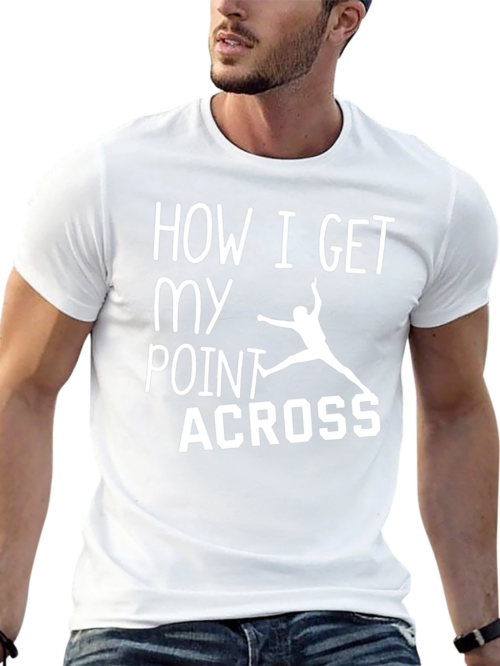 Fencing T-Shirt: How I Get My Point Across