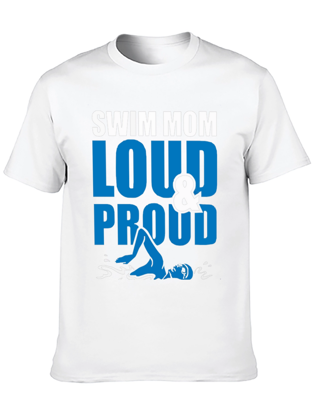 Swim Mom Loud & Proud Graphic Tee