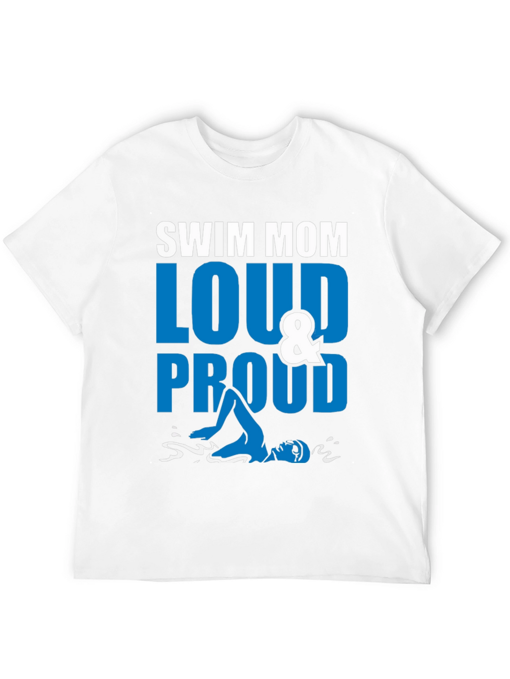 Swim Mom Loud & Proud Graphic Tee