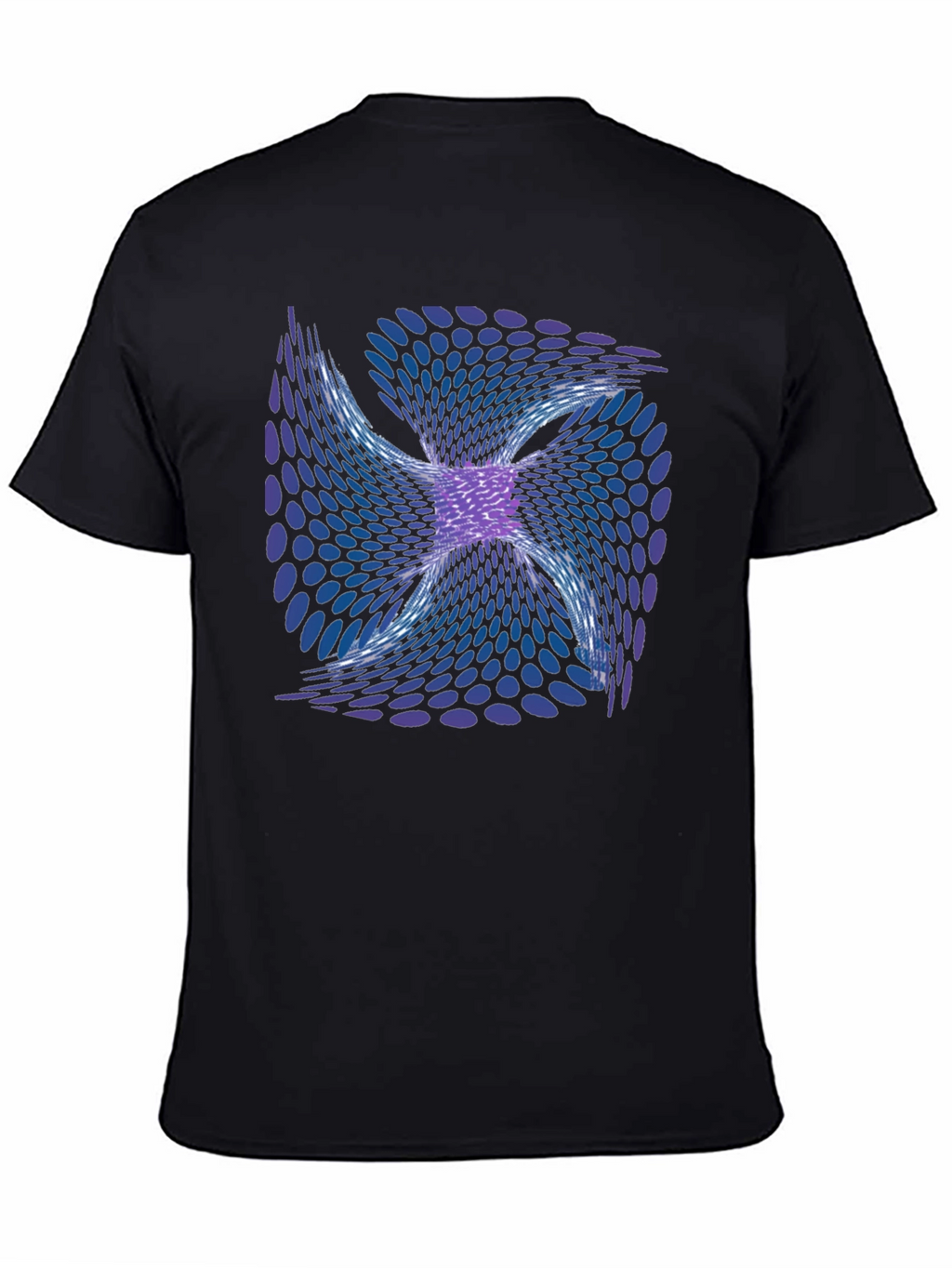 Abstract Swirl Tee - Modern Geometric Design