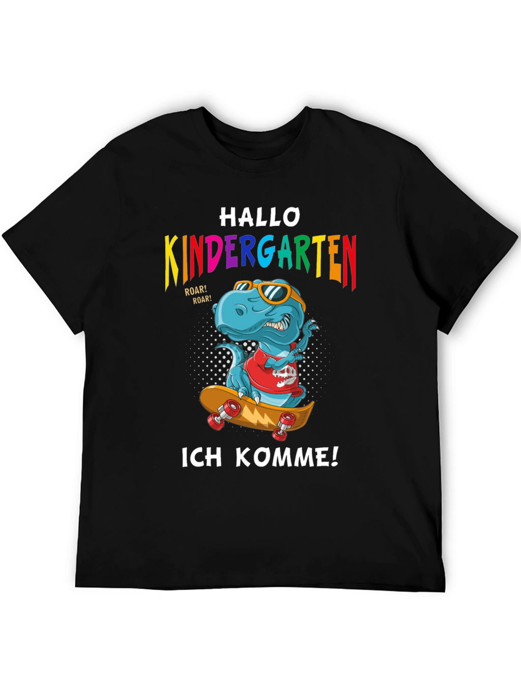 Kindergarten Dinosaur T-Shirt - Ich Komme! Back to School