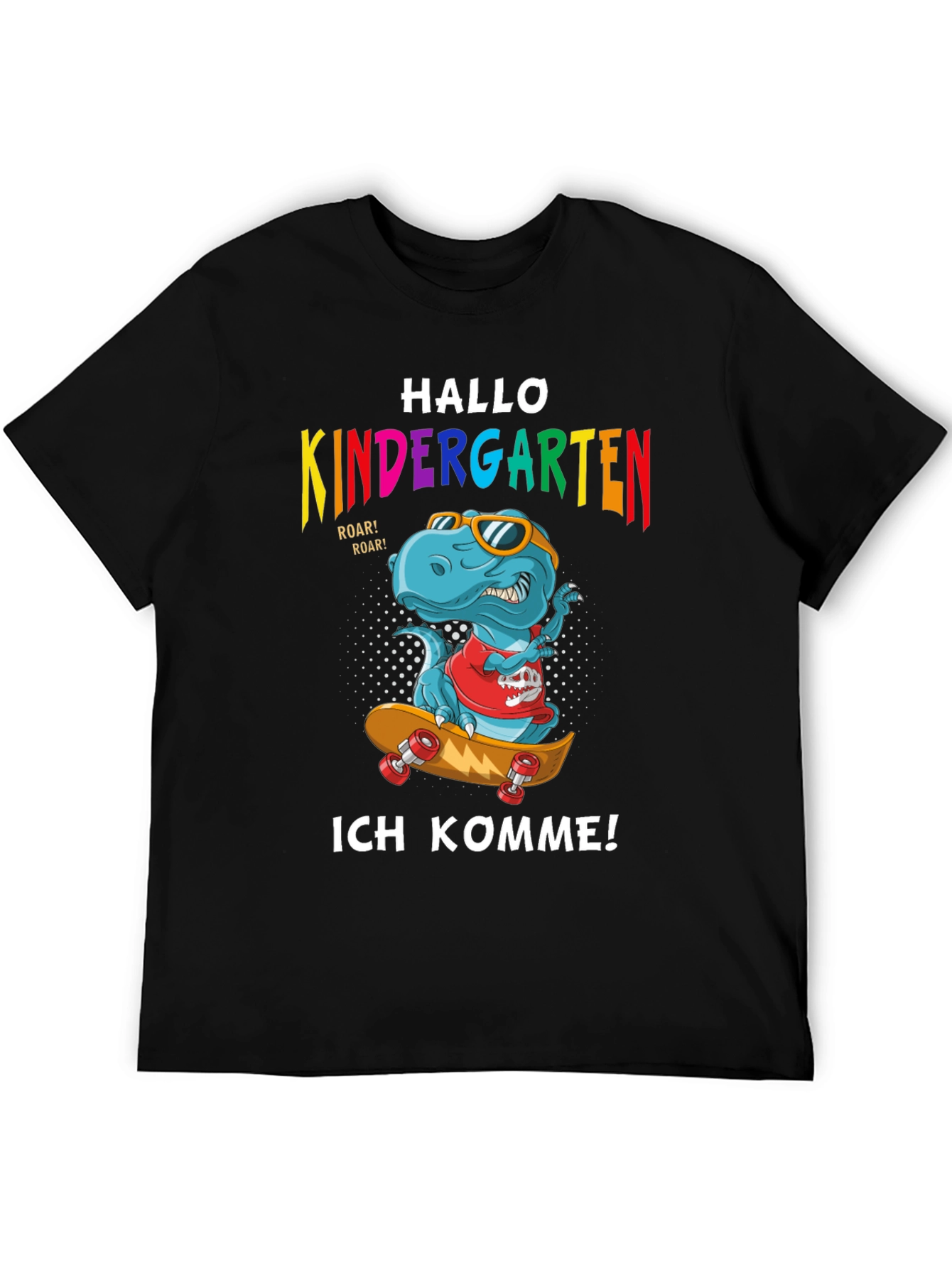 Kindergarten Dinosaur T-Shirt - Ich Komme! Back to School