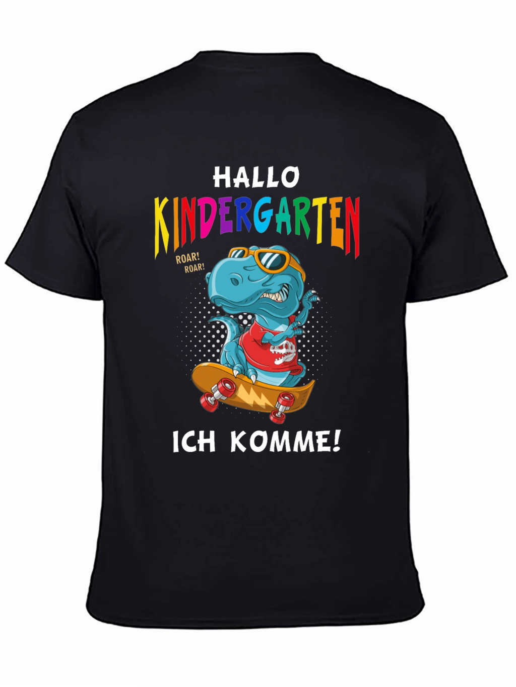 Kindergarten Dinosaur T-Shirt - Ich Komme! Back to School