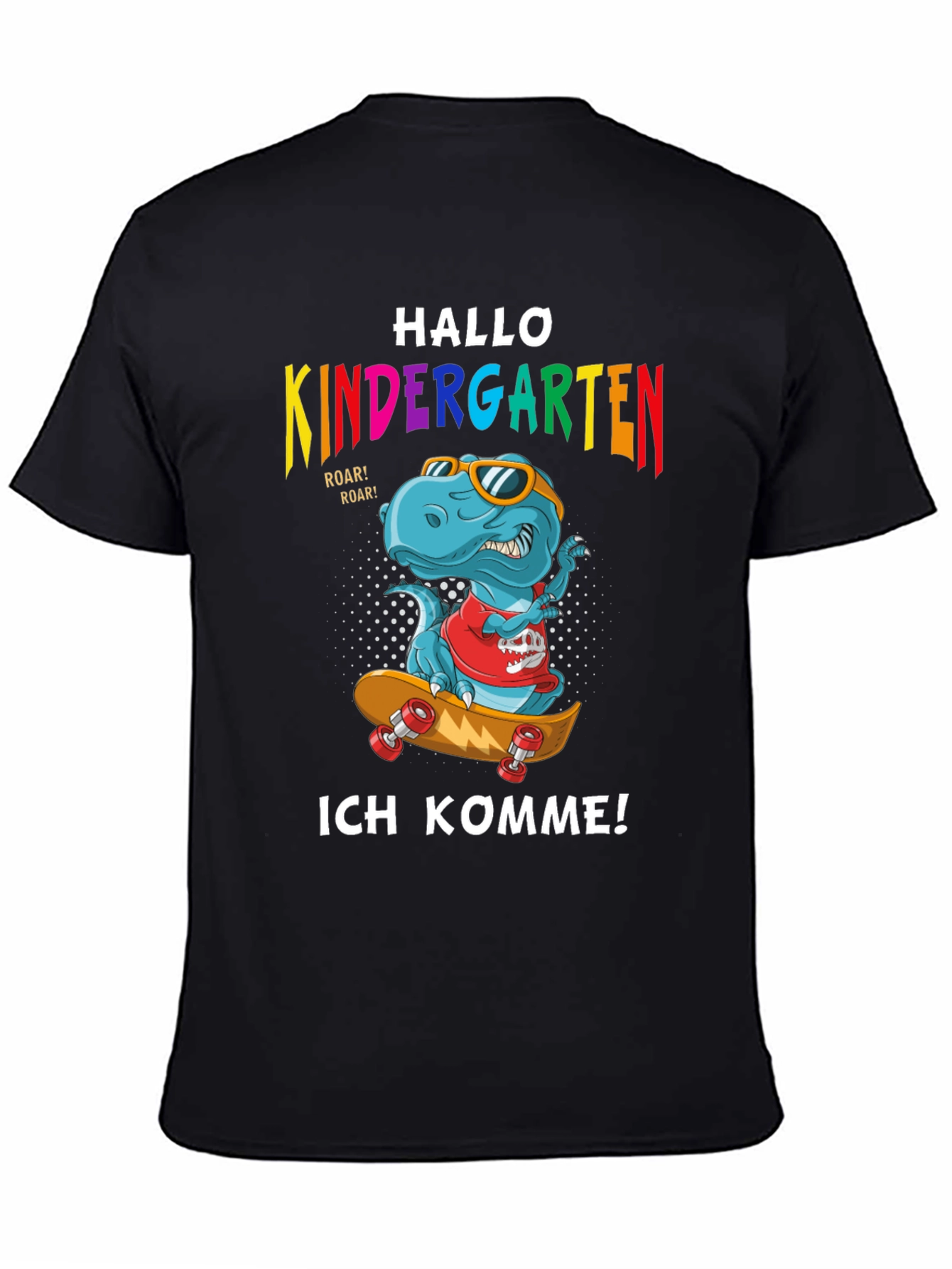 Kindergarten Dinosaur T-Shirt - Ich Komme! Back to School