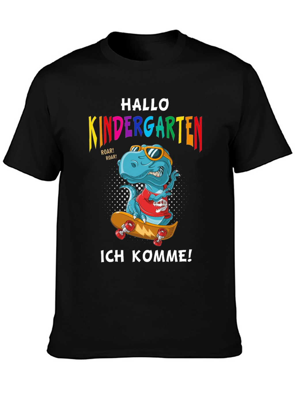 Kindergarten Dinosaur T-Shirt - Ich Komme! Back to School