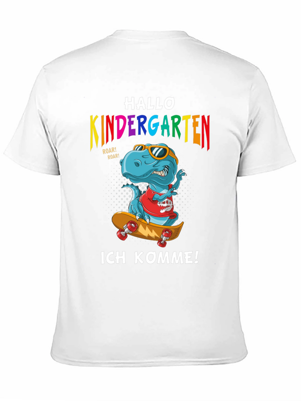 Kindergarten Dinosaur T-Shirt - Ich Komme! Back to School