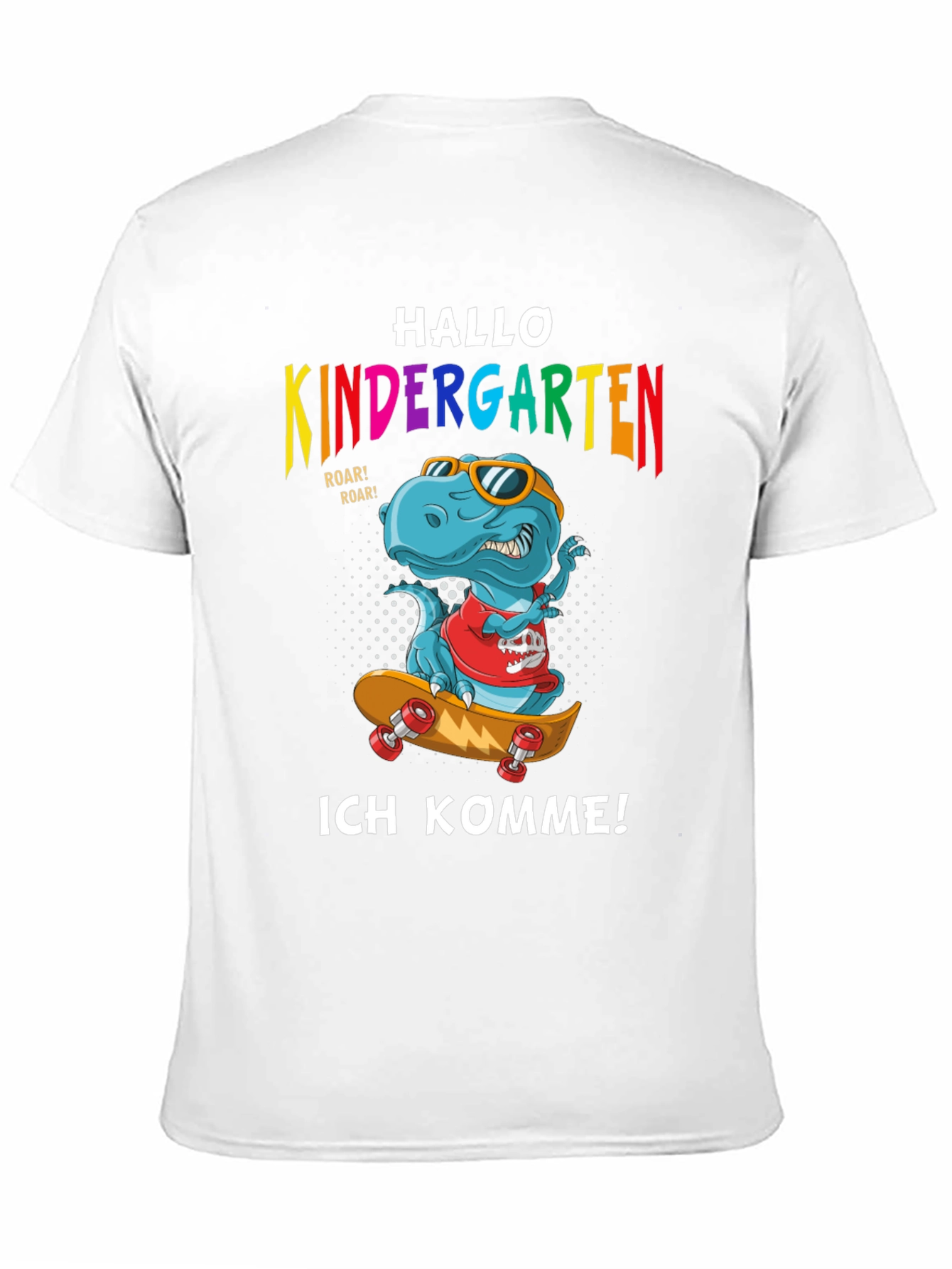 Kindergarten Dinosaur T-Shirt - Ich Komme! Back to School