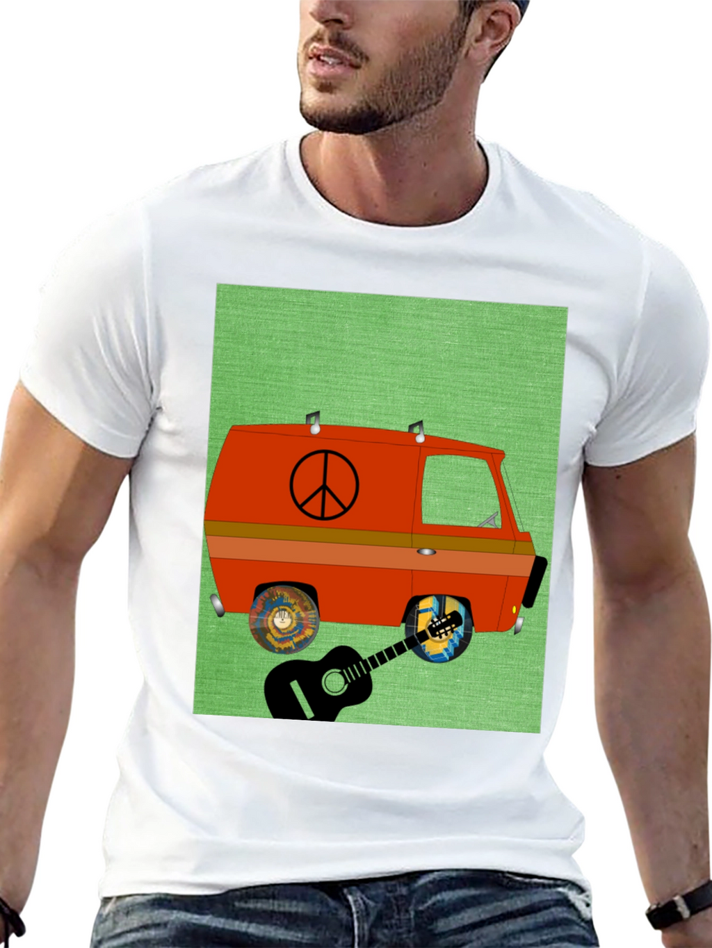 Retro Peace Van Graphic Tee