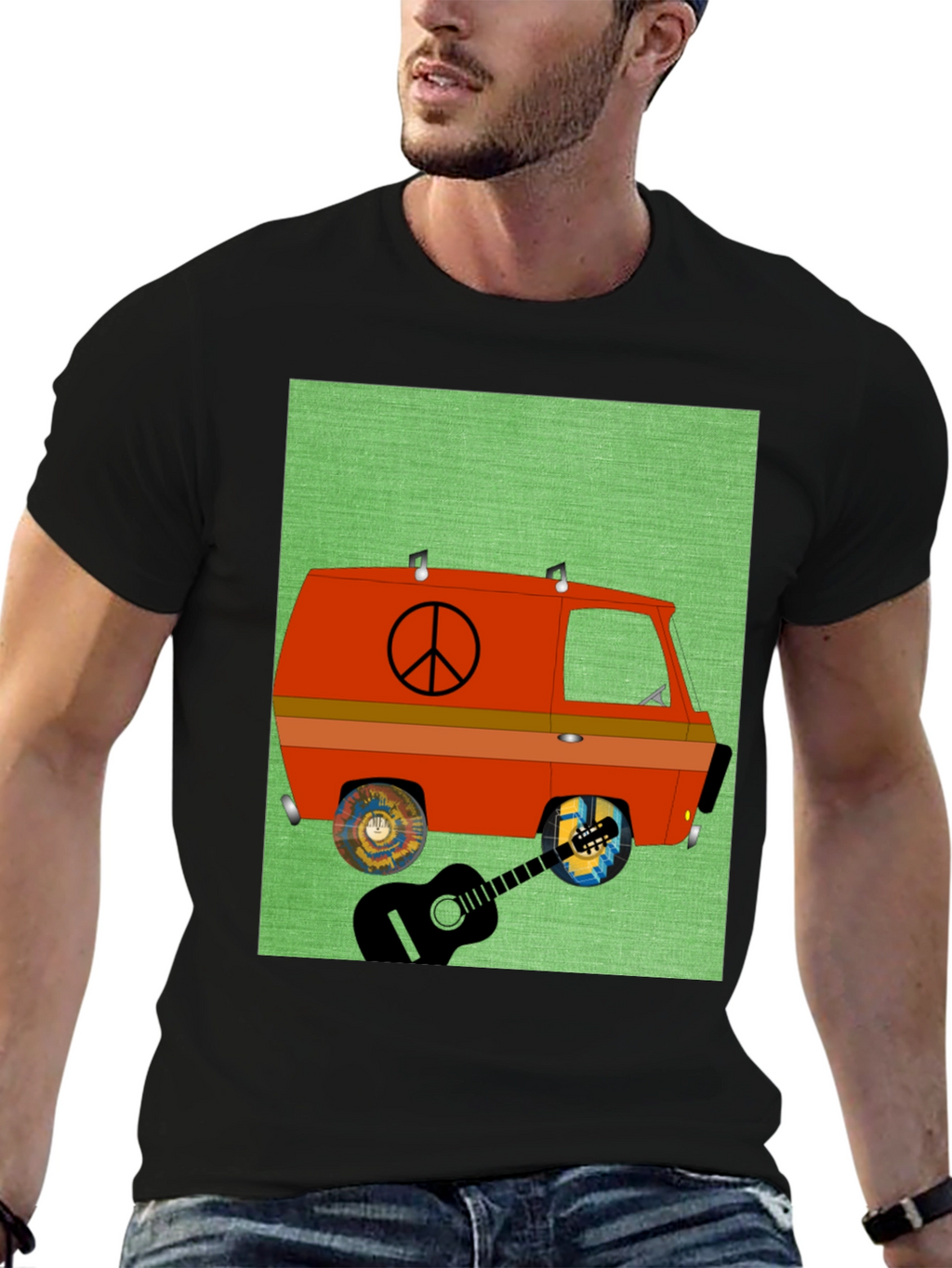 Retro Peace Van Graphic Tee