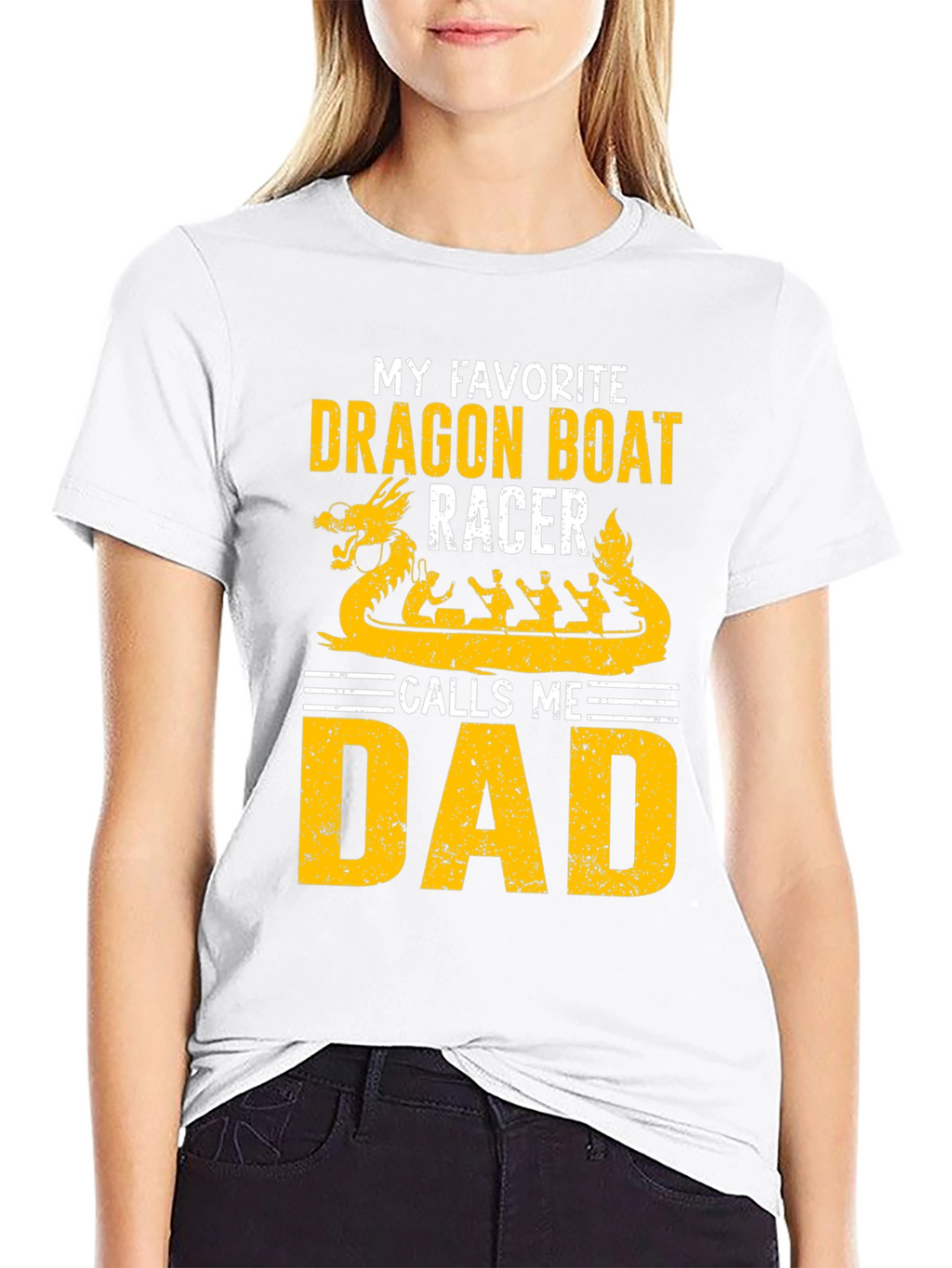 Dragon Boat Racer Dad T-Shirt