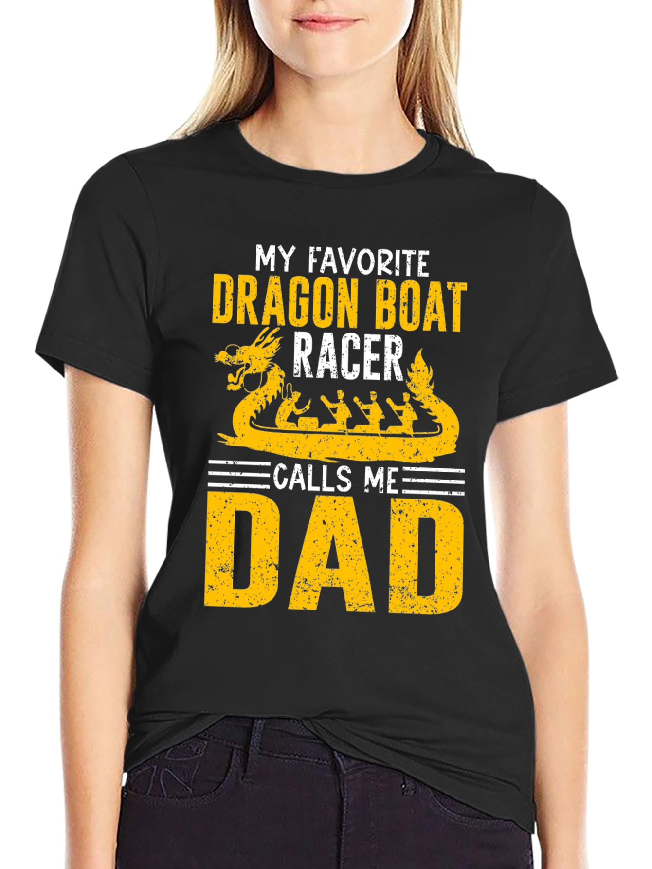 Dragon Boat Racer Dad T-Shirt