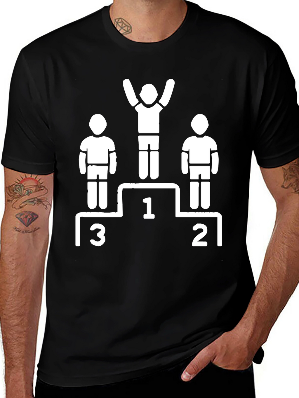 Winners Podium Graphic T-Shirt