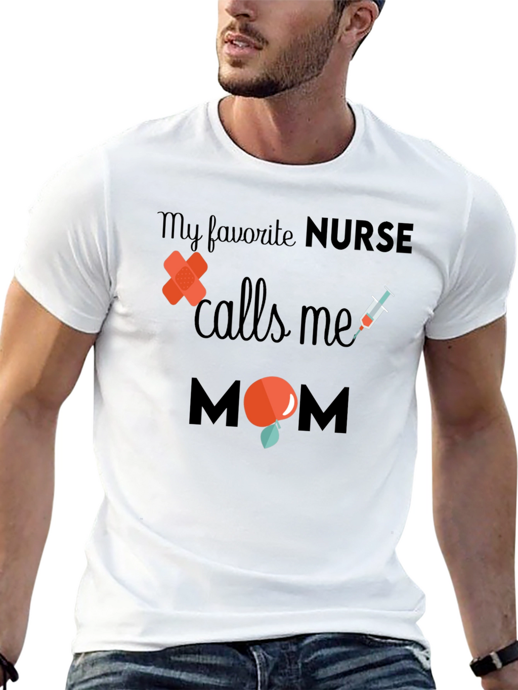 Nurse Mom T-Shirt - Favorite Nurse Gift