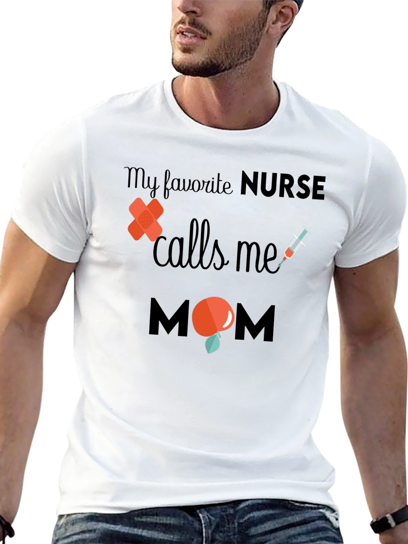 Nurse Mom T-Shirt - Favorite Nurse Gift