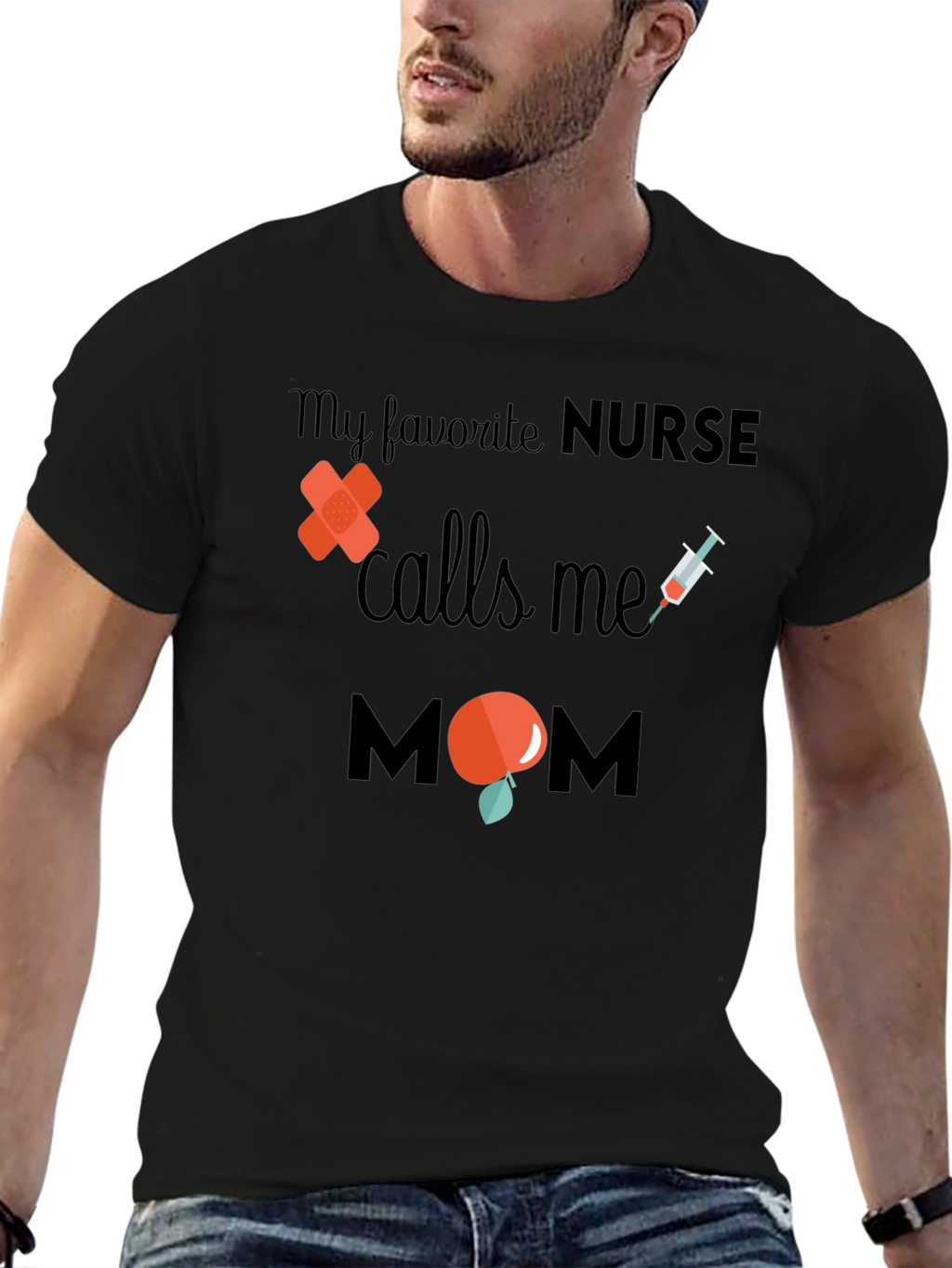 Nurse Mom T-Shirt - Favorite Nurse Gift