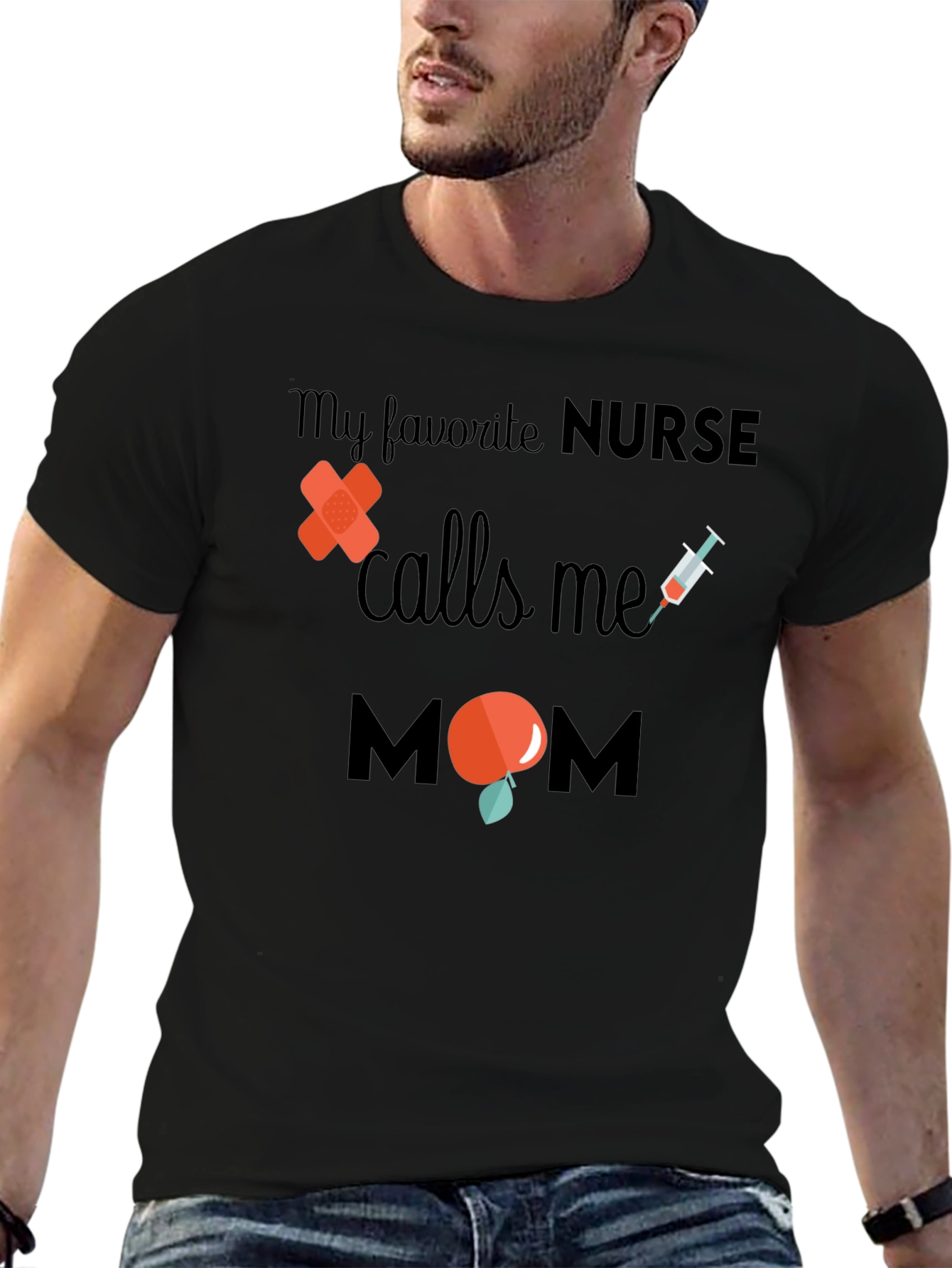 Nurse Mom T-Shirt - Favorite Nurse Gift