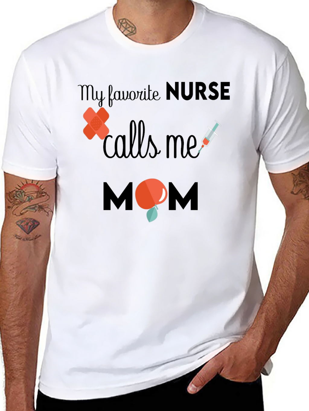 Nurse Mom T-Shirt - Favorite Nurse Gift